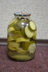 рецепт Маринованные кабачки бланшированные рецепт Маринованные кабачки бланшированные