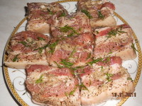 рецепт Маринованное сало рецепт Маринованное сало