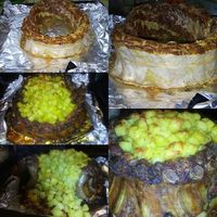 рецепт "Корона" из свиных рёбрышек рецепт "Корона" из свиных рёбрышек
