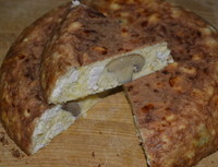 рецепт Запеканка с шампиньонами и курицей в мультиварке рецепт Запеканка с шампиньонами и курицей в мультиварке