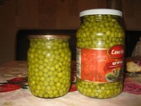 рецепт Консервированный горошек (мой рецепт) рецепт Консервированный горошек (мой рецепт)