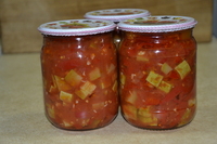 рецепт Соус из кабачков с помидорами и перцем рецепт Соус из кабачков с помидорами и перцем