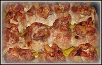 рецепт "Мешочки" с грибами и рисом рецепт "Мешочки" с грибами и рисом