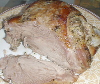 рецепт Индюшиное бедро печеное рецепт Индюшиное бедро печеное