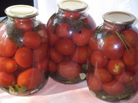 рецепт Помидорки "Вкуснятинка" рецепт Помидорки "Вкуснятинка"