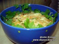 рецепт Салат из дайкона с луком (японская кухня)