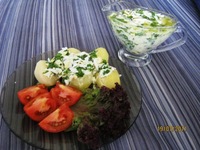 рецепт Картофель под польским соусом рецепт Картофель под польским соусом