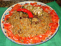 рецепт Плов по-фергански (узбекская кухня) рецепт Плов по-фергански (узбекская кухня)