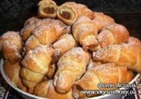 рецепт Рогалики песочные рецепт Рогалики песочные