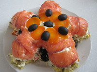 рецепт Салат "Морская звездочка" рецепт Салат "Морская звездочка"