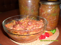 рецепт Салат с фасолью рецепт Салат с фасолью