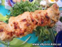 рецепт Шашлык из курицы рецепт Шашлык из курицы
