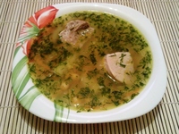 рецепт Суп гороховый по-кубански рецепт Суп гороховый по-кубански