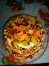 рецепт Торт «Битое стекло» рецепт Торт «Битое стекло»