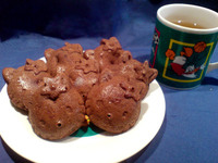 Кексы с жидким шоколадом