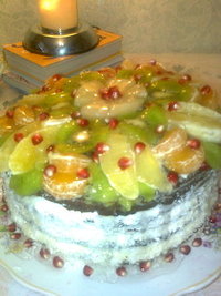 Торт "Фруктовая феерия"
